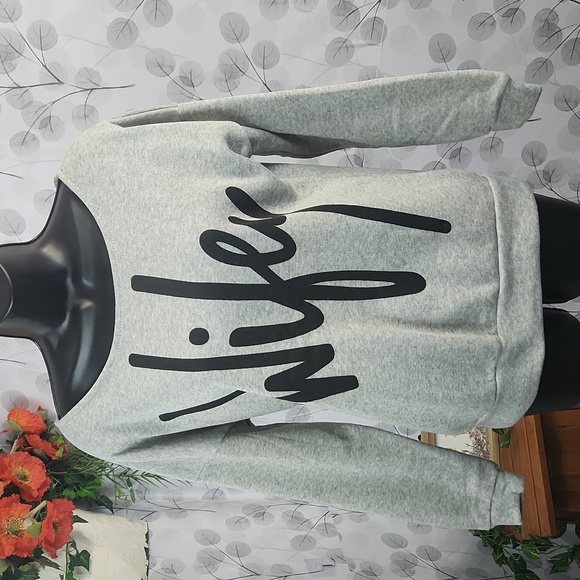 Wifey Off The Shoulder Sweatshirt - Picture 2 of 5